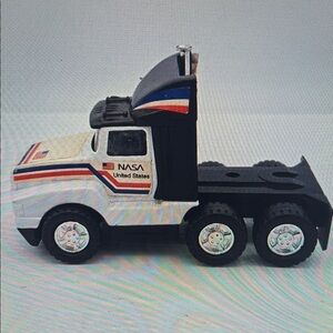 United States Toy Truck - Black and White